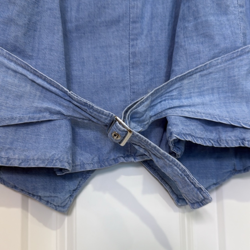 Zara Chambray Vest - Picture 5 of 5